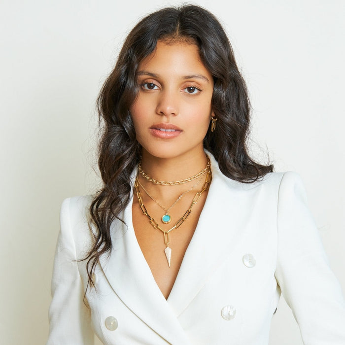 Twisted Rope Necklace - thechristyfcollection