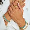 Enamel Cuff Bracelet - thechristyfcollection