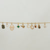 Emerald Diamond Charm - thechristyfcollection
