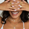 Peachy Power Ring - thechristyfcollection