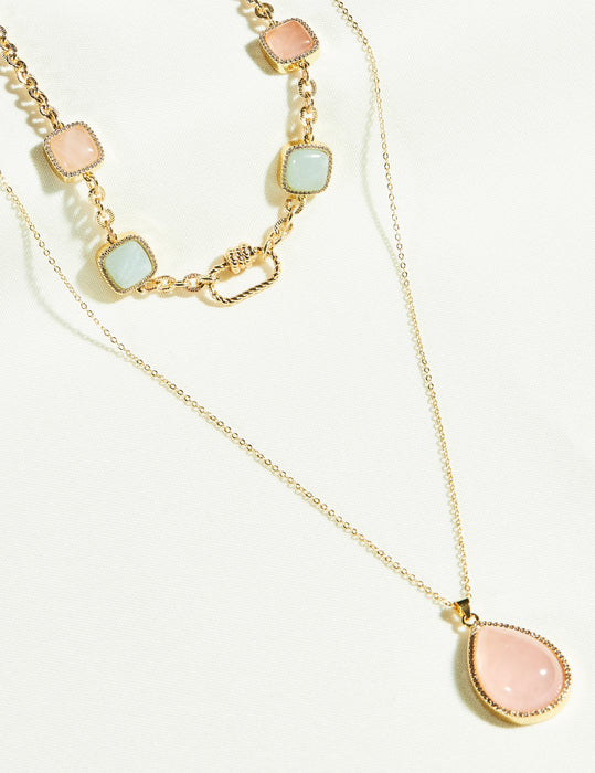 Pastel Gemstone Stack