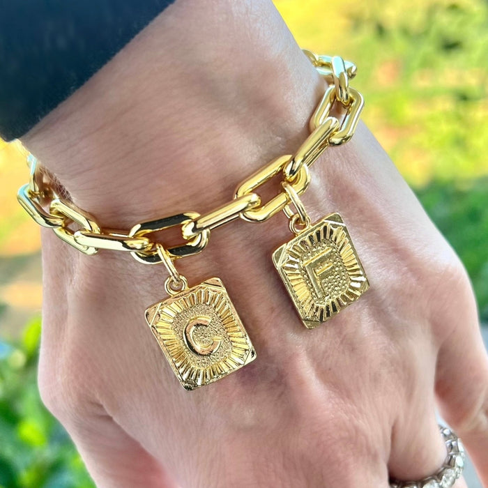 Chunky Charms Custom Bracelet - thechristyfcollection