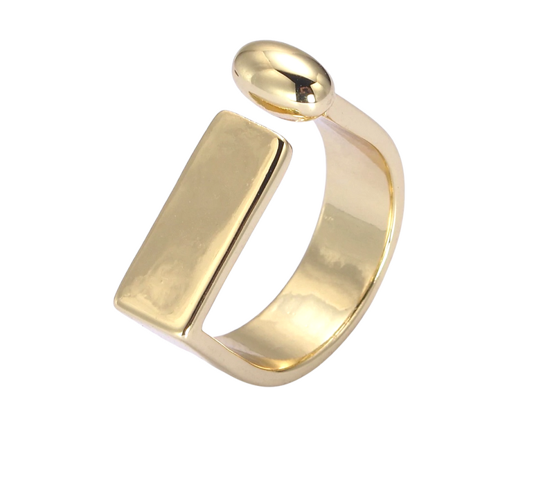 Rectangle Signet Ring