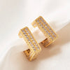 Hip to be Square Hoops - thechristyfcollection