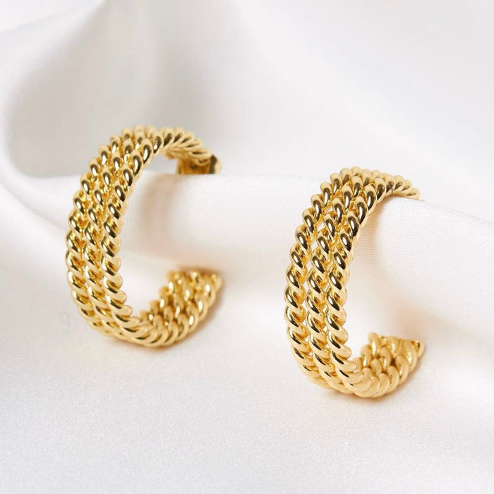 Triple Rope Hoops - thechristyfcollection