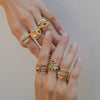 Simple Gold Ring - thechristyfcollection