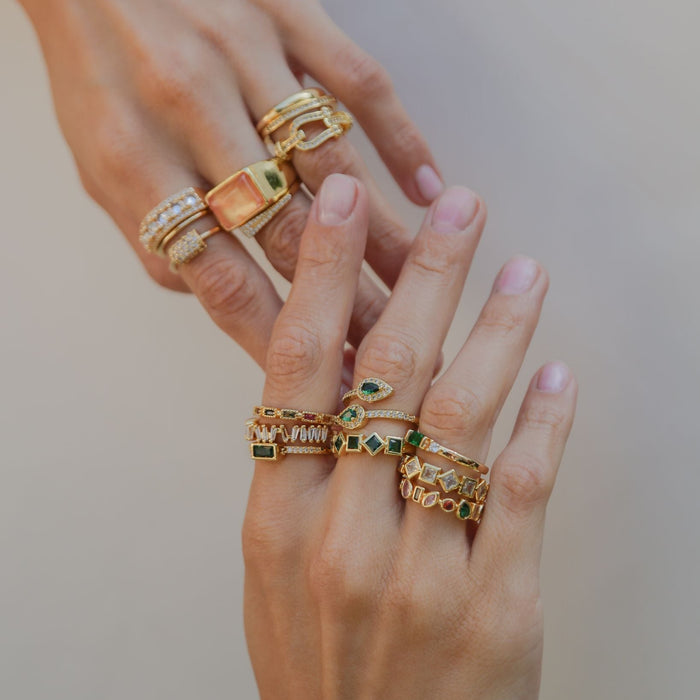 Fancy Belt Ring - thechristyfcollection