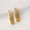 Large Braided Hoops - thechristyfcollection